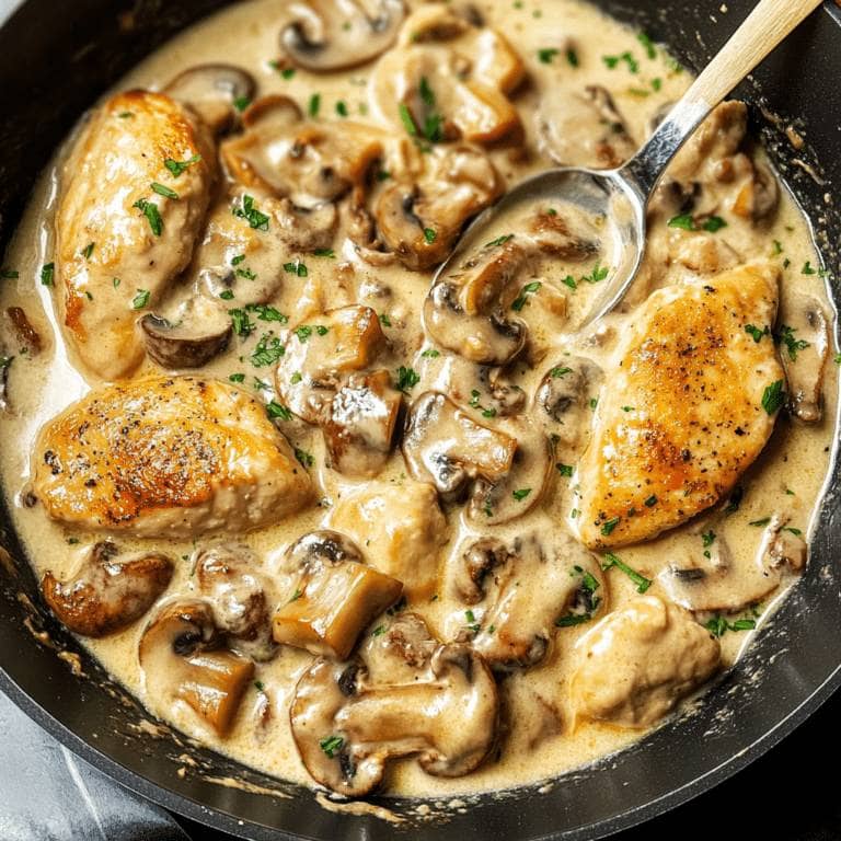 Creamy Mushroom Chicken