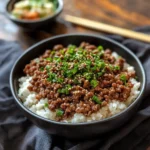 Delicious Korean Ground Beef Bowl (Quick & Easy)