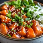 Crispy Salmon and Rice Bowl