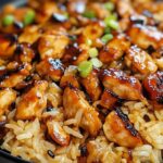 Honey BBQ Chicken Rice