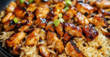 Honey BBQ Chicken Rice