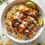 Street Corn Chicken Rice Bowl